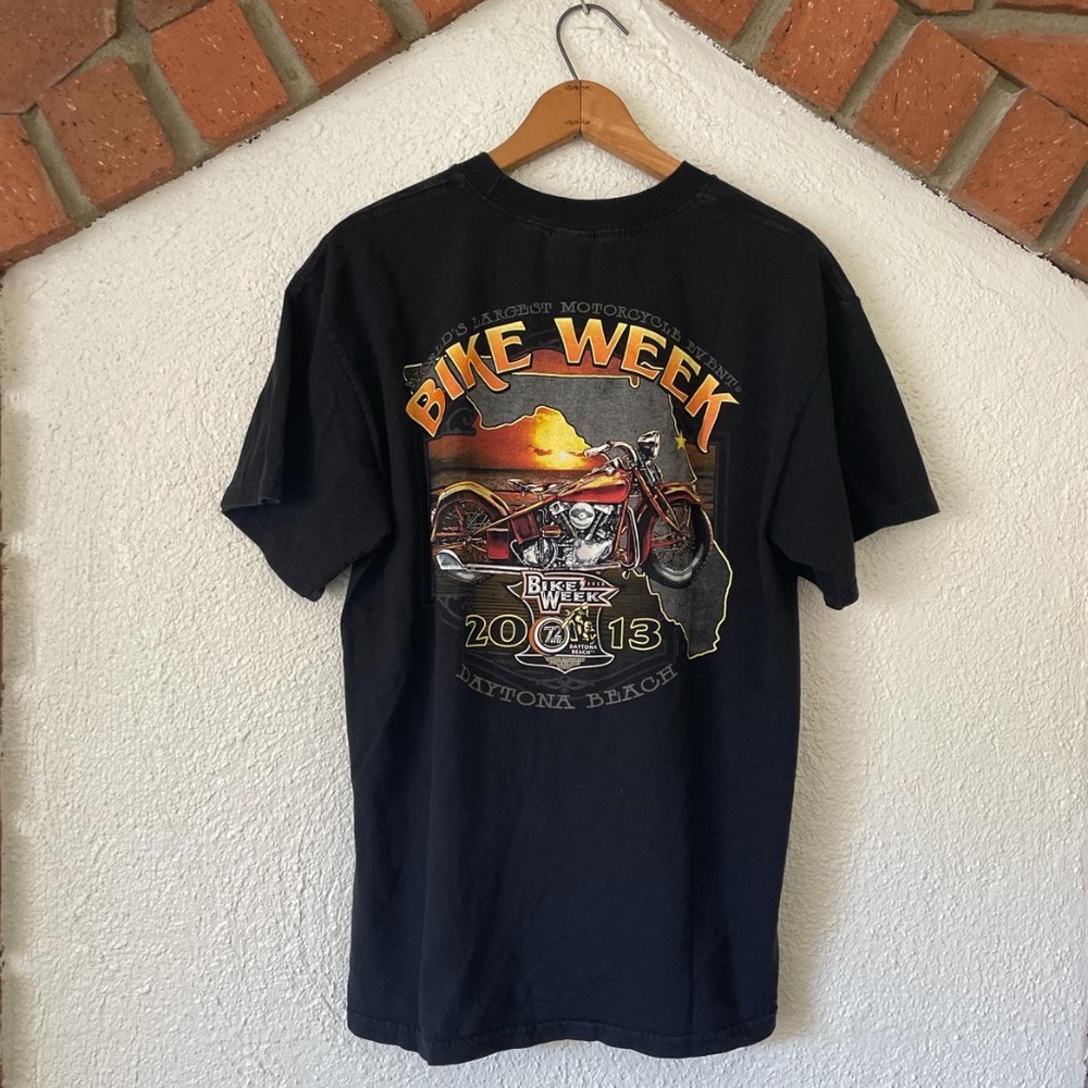 Daytona Beach Bike week shirt by Hot Leathers